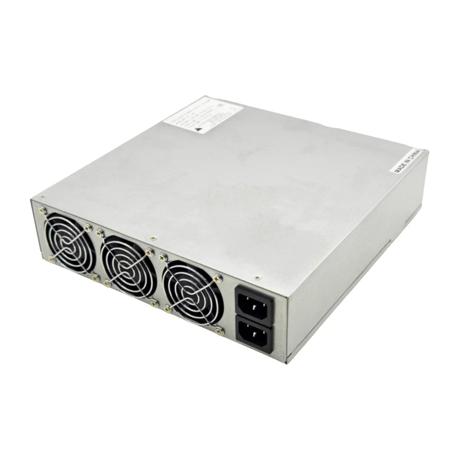 Front view of generic APW12 power supply unit for Antminer S19 S19 Pro and T19 miners